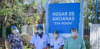 En el Hogar Municipal Eva Perón el personal se aisló con las abuelas para evitar contagios