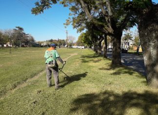 Espacio público: El Municipio continúa con trabajos en todas las localidades