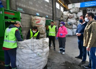 Escobar Sostenible: Sujarchuk y Cabandié inauguraron el Centro Municipal de Reciclado y Compostaje