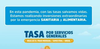 Hasta el lunes 40% de descuento en el pago de las tasas 2020