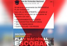 Advierten sobre publicidades engañosas en redes sociales acerca de un programa de viviendas