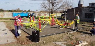 Presupuesto Participativo: Avanzan las obras de espacio público en Belén de Escobar y Loma Verde