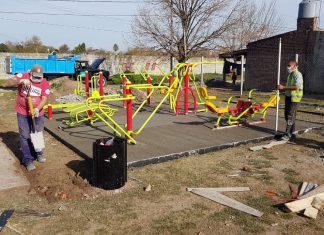 Presupuesto Participativo: Avanzan las obras de espacio público en Belén de Escobar y Loma Verde