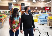 Ariel Sujarchuk y Paula Español supervisaron el programa Precios Máximos