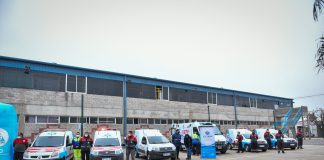 Lambertuchi: Instalaron una base operativa municipal que brinda contención social a los vecinos frente al Covid-19