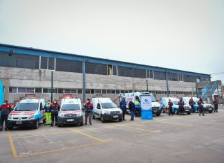 Lambertuchi: Instalaron una base operativa municipal que brinda contención social a los vecinos frente al Covid-19