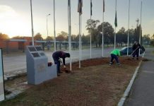 Continúan las obras de mejora y mantenimiento del espacio público en todo el distrito