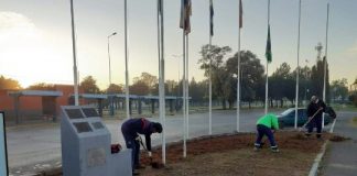Continúan las obras de mejora y mantenimiento del espacio público en todo el distrito