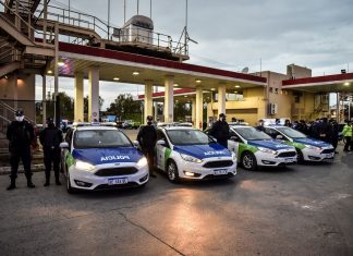 Imponente operativo de seguridad en el partido de Escobar