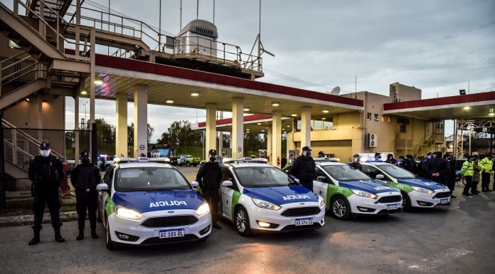 Imponente operativo de seguridad en el partido de Escobar