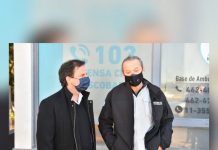 El ministro de Seguridad bonaerense visitó Escobar