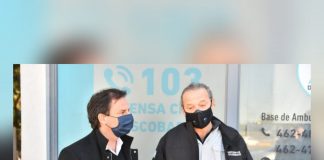 El ministro de Seguridad bonaerense visitó Escobar