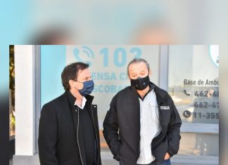 El ministro de Seguridad bonaerense visitó Escobar