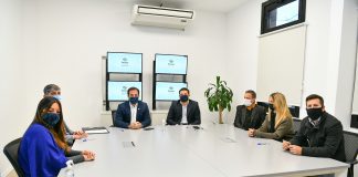 Sujarchuk junto a referentes políticos de Escobar firmaron una histórica acta de donación para financiar el Hospital Erill