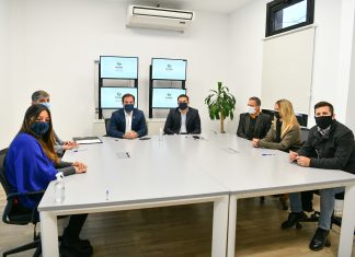 Sujarchuk junto a referentes políticos de Escobar firmaron una histórica acta de donación para financiar el Hospital Erill