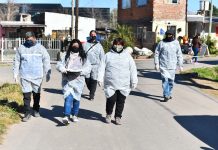En un operativo conjunto entre Municipio y Nación, el Plan DetectAR se desarrolló en los barrios Stone y Cabot
