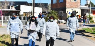 En un operativo conjunto entre Municipio y Nación, el Plan DetectAR se desarrolló en los barrios Stone y Cabot