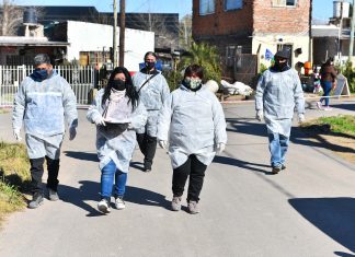 En un operativo conjunto entre Municipio y Nación, el Plan DetectAR se desarrolló en los barrios Stone y Cabot