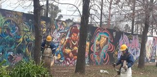 Continúan las obras de mejora del espacio público en todo el distrito