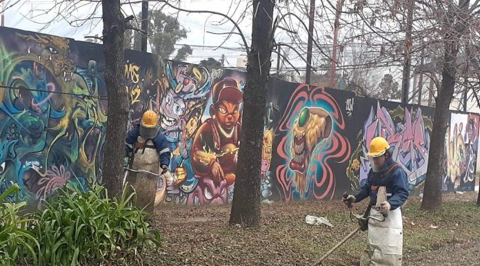 Continúan las obras de mejora del espacio público en todo el distrito