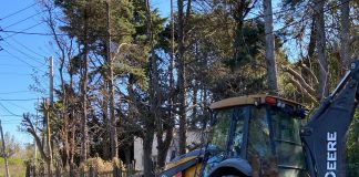 Retoman obras de pavimentación en distintas localidades del distrito