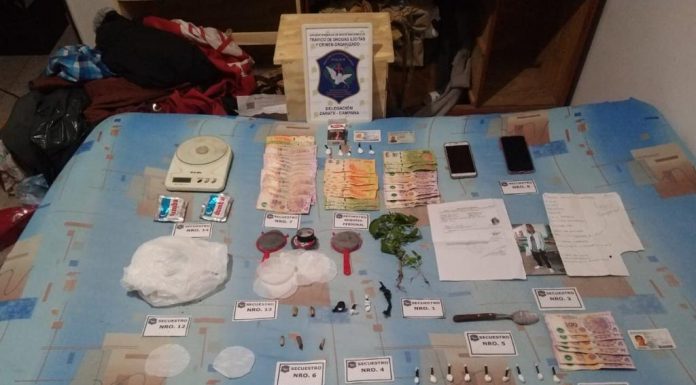 Exitoso operativo antidrogas en Belén de Escobar