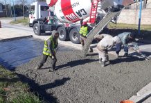 Se intensifican las obras de bacheo en Escobar