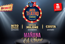 Histórico: Escobar lanza el primer autoteatro del país