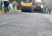 Continúan las tareas de asfalto para interconectar el distrito