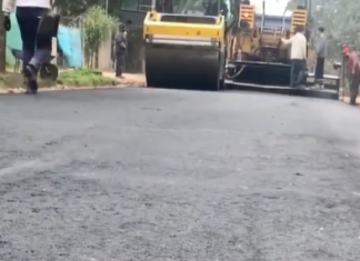 Continúan las tareas de asfalto para interconectar el distrito