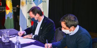 Sujarchuk y Cabandié presentaron proyectos para promover el desarrollo sostenible en Escobar