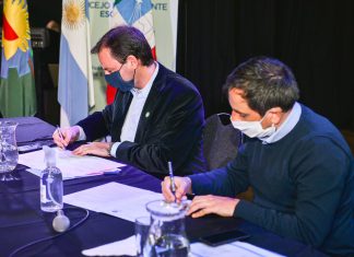 Sujarchuk y Cabandié presentaron proyectos para promover el desarrollo sostenible en Escobar