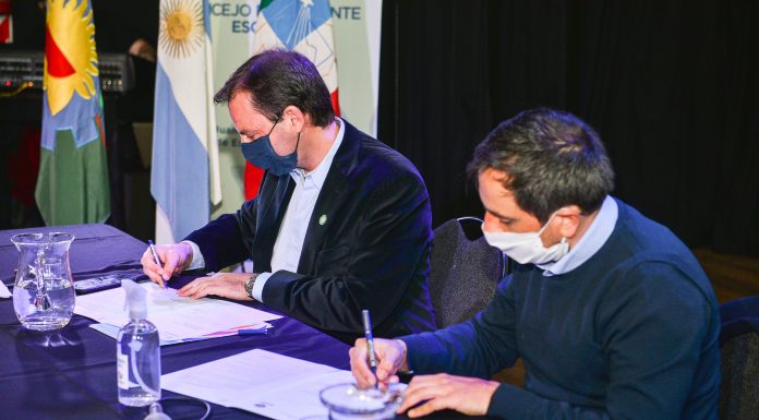 Sujarchuk y Cabandié presentaron proyectos para promover el desarrollo sostenible en Escobar