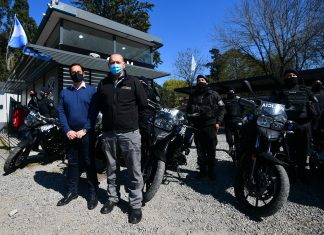 Sujarchuk y Berni presentaron dos nuevas divisiones especializadas de la Policía