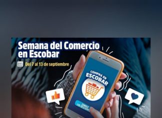 Escobar se prepara para la Semana del Comercio