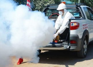 Inician las fumigaciones contra el dengue