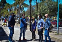 Maquinista Savio: Inició la repavimentación del Boulevard 5 de Junio