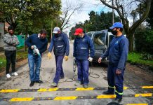 Sujarchuk supervisó obras en Garín y en Maschwitz