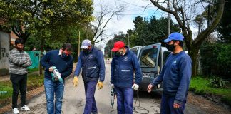 Sujarchuk supervisó obras en Garín y en Maschwitz