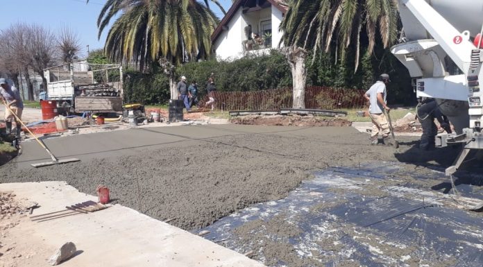 Intensifican obras de infraestructura vial en distintos puntos del distrito