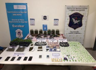 Desbaratan una banda e incautan 11 kilos de droga