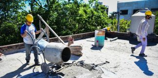 Inician las obras de mejoramiento del polideportivo Luis Monti