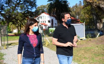 Escobar y Nación firmaron convenios para fortalecer la asistencia alimentaria