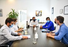 Sujarchuk recibió al viceministro de Salud bonaerense