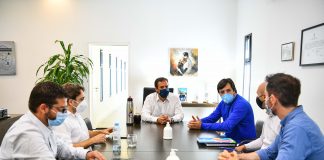 Sujarchuk recibió al viceministro de Salud bonaerense