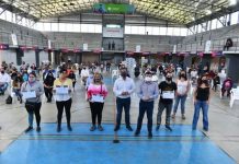 Sujarchuk y Arroyo entregaron 50 kits a emprendedores escobarenses