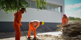 El Municipio realiza refacciones y trabajos de mantenimiento en tres escuelas