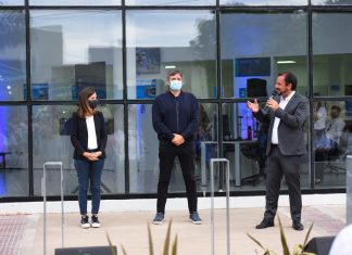 Junto a Fernanda Raverta y Máximo Kirchner, Ariel Sujarchuk participó del acto de inauguración de la nueva oficina de atención integral de ANSES en Garín