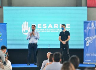 Escobar: presentan el Programa Nacional de Entrega Voluntaria de Armas de Fuego