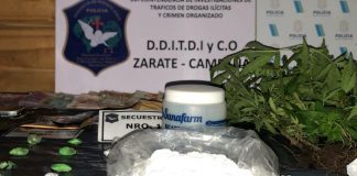 Dos detenidos tras la incautación de más de medio kilo de cocaína